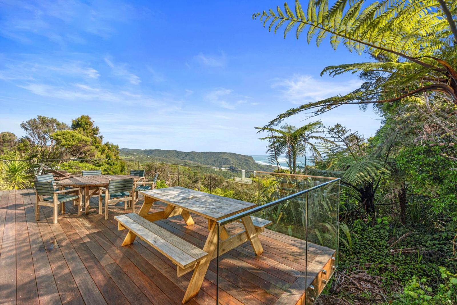 Piha - City Escape, Piha Holiday Home Exterior foto